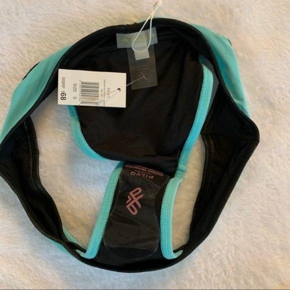 NWT PilyQ Barcelona Dreamy Blue Bikini Bottom Swimsuit Bathing Suit Small - Picture 10 of 10